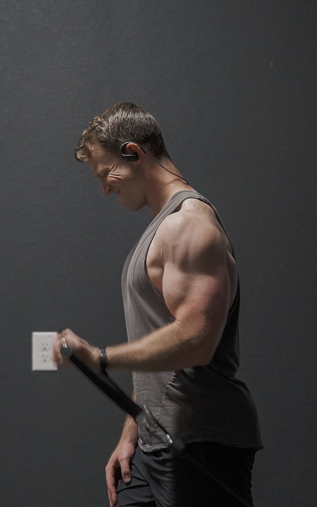 Dan looking strong and confident